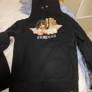 Black Fiorucci Hoodie